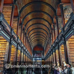 The Library of the Trinity College Dublin