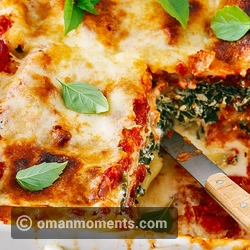 Vegetarian Spinach and Ricotta Lasagna