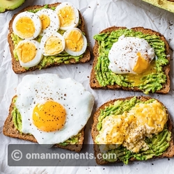 Avocado and Egg Toast