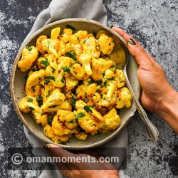 Turmeric Roasted Cauliflower