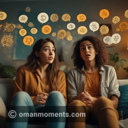 They constantly talk about problems