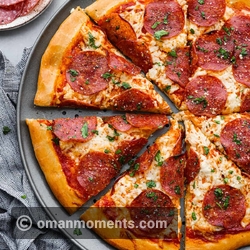 Salami Pizza