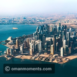 99% of the Qatari population lives in Doha, the capital city