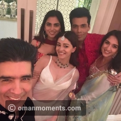 Manish Malhotra with his guests