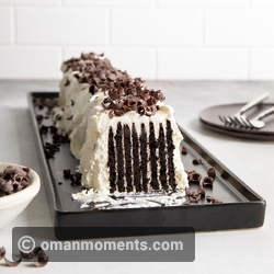 Homemade Chocolate Wafer Cake